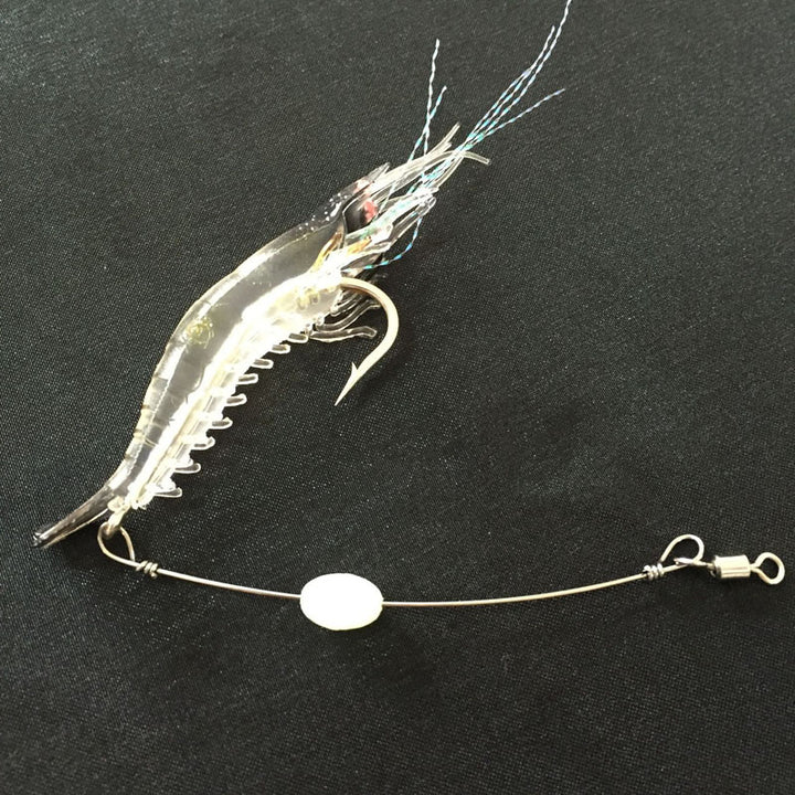 Fishing Shrimp Shaped Soft Luminous Lures - Blue Force Sports