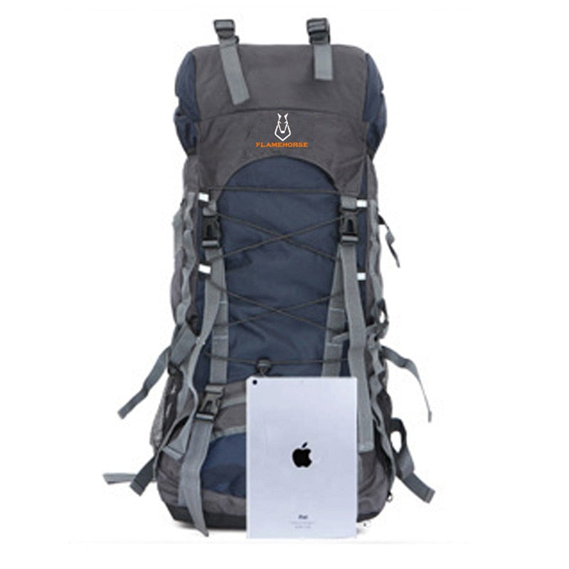 Waterproof Outdoor 60L Backpacks - Blue Force Sports