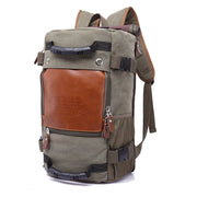 Universal Men's Canvas Backpack and Shoulder Bag - Blue Force Sports