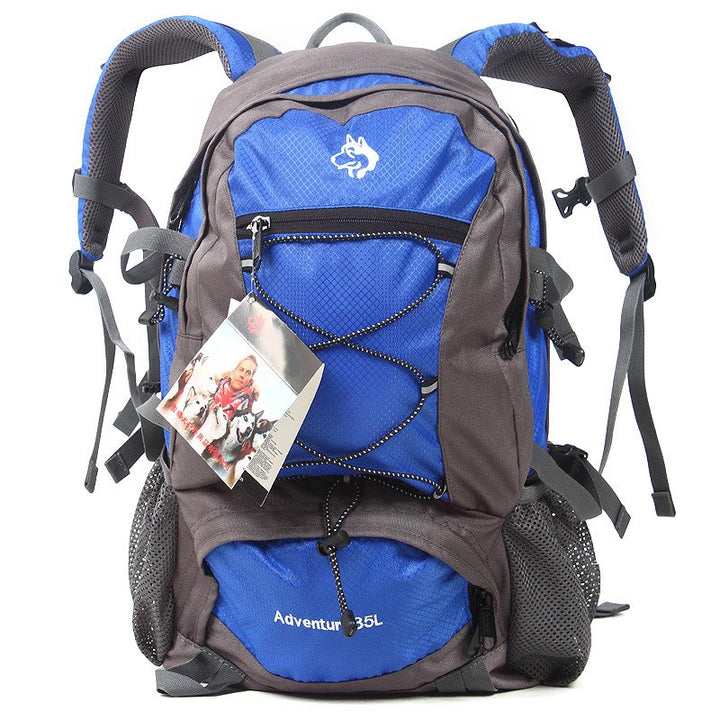 Camping Small Waterproof Backpack 35 L - Blue Force Sports