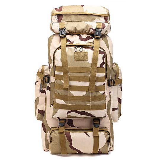 Outdoor Camouflage Backpack 70 L - Blue Force Sports