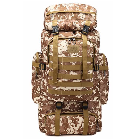 Outdoor Camouflage Backpack 70 L - Blue Force Sports