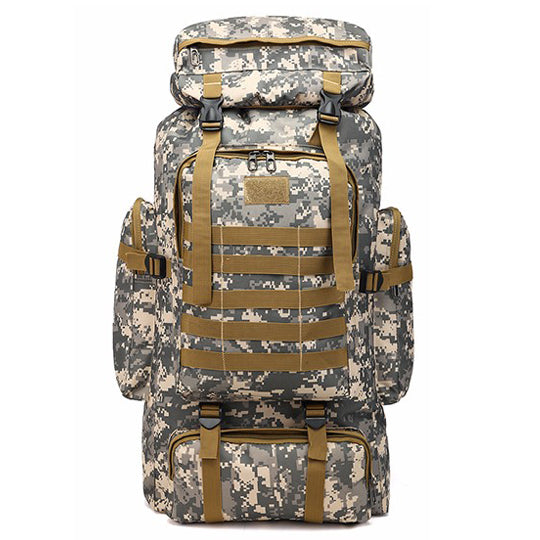 Outdoor Camouflage Backpack 70 L - Blue Force Sports
