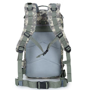 High Quality Durable Waterproof Nylon Men's Travel Backpack - Blue Force Sports