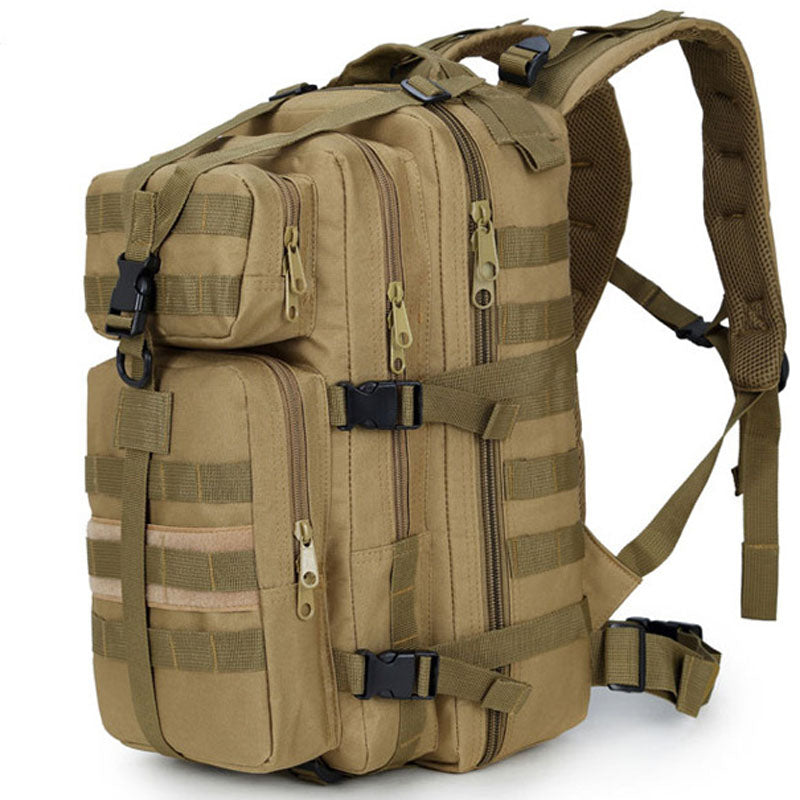 High Quality Durable Waterproof Nylon Men's Travel Backpack - Blue Force Sports