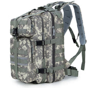High Quality Durable Waterproof Nylon Men's Travel Backpack - Blue Force Sports