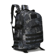 High Quality Convenient Multifunctional Waterproof Nylon Men's Travel Backpack - Blue Force Sports