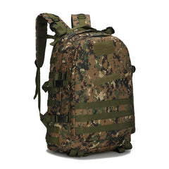 High Quality Convenient Multifunctional Waterproof Nylon Men's Travel Backpack - Blue Force Sports