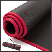 Thick Yoga Mat with Locked Edge - Blue Force Sports