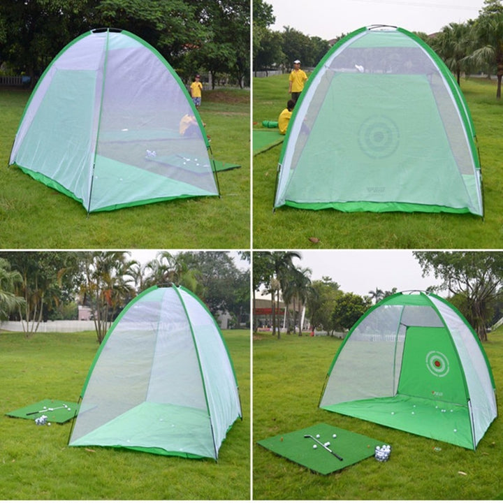 Outdoor Golf Practicing Net Tent - Blue Force Sports