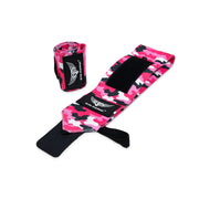 Gym Maniac Pink Camo GM Weightlifting Wrist Wraps - Blue Force Sports