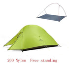 Comfortable Polyester Tent for 2 Person with Mat - Blue Force Sports