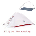 Comfortable Polyester Tent for 2 Person with Mat - Blue Force Sports