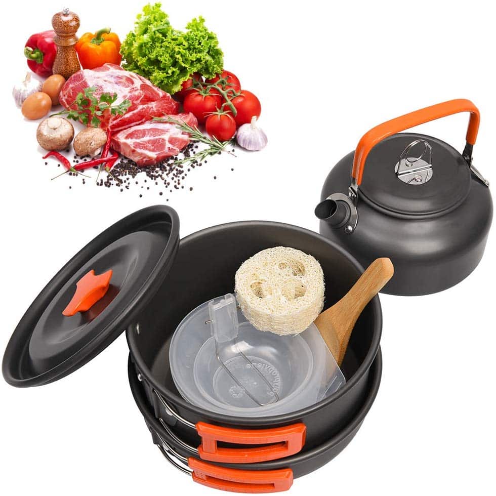 Camping Cooking Ware Set - Blue Force Sports