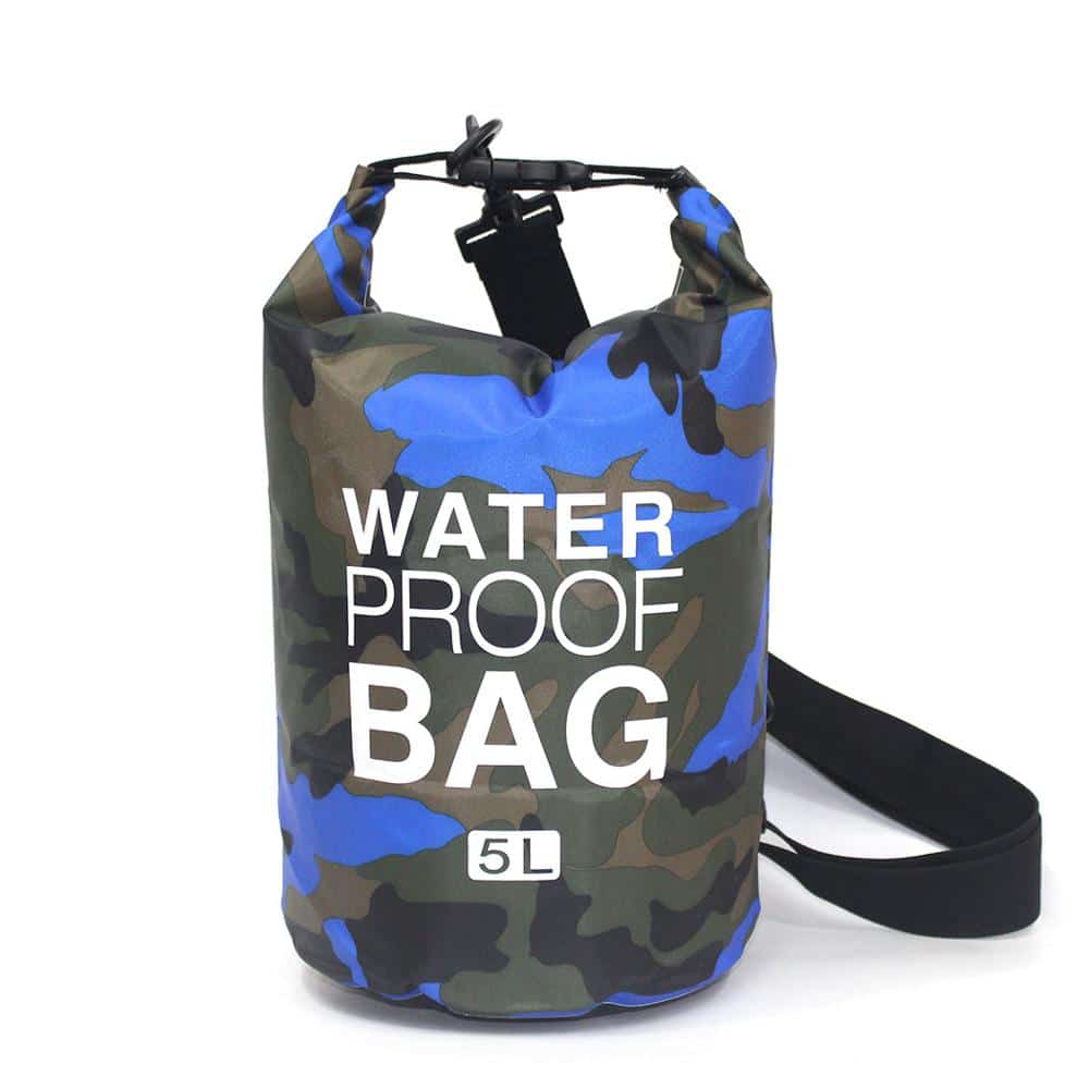 Portable Waterproof River Trekking Bag - Blue Force Sports