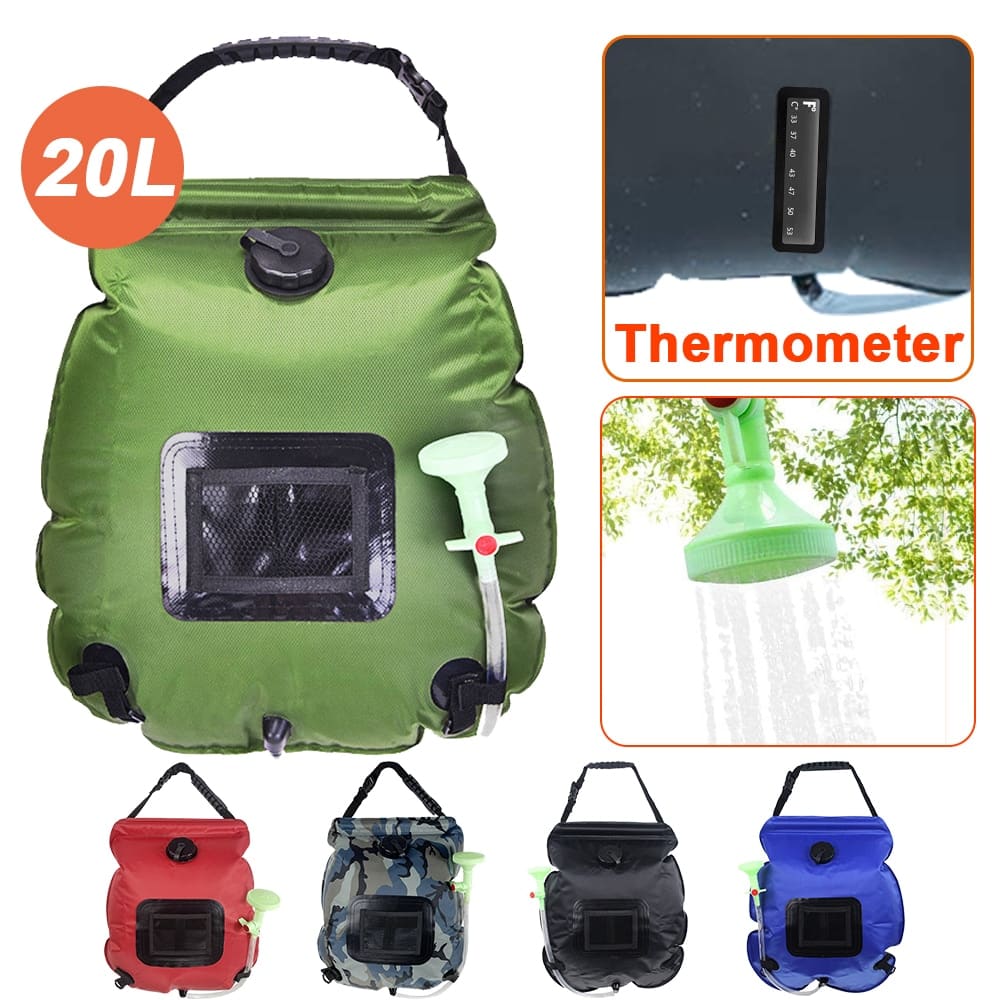 20L Portable Outdoor Camping Water Bag - Blue Force Sports