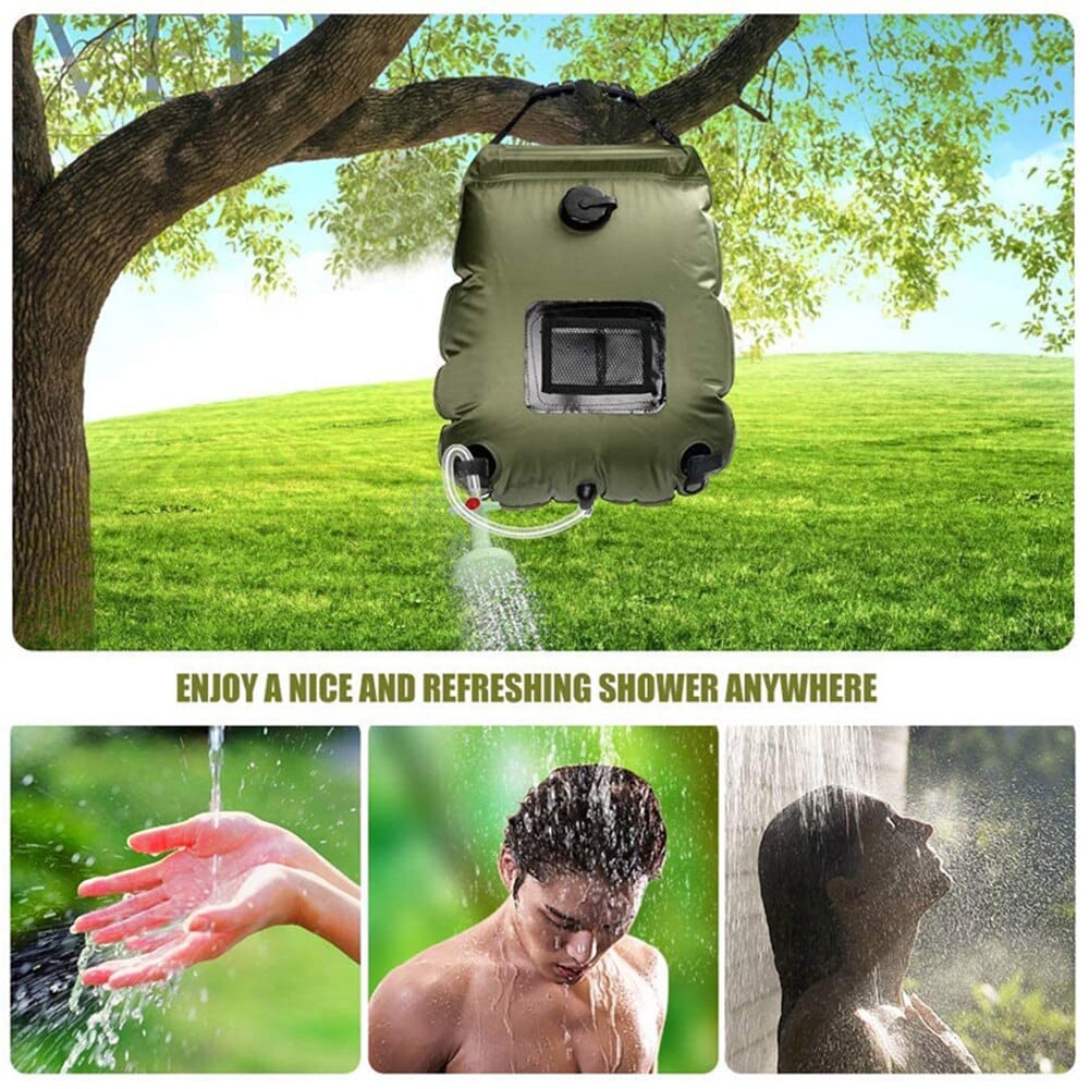 20L Portable Outdoor Camping Water Bag - Blue Force Sports