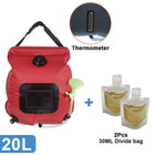 20L Portable Outdoor Camping Water Bag - Blue Force Sports