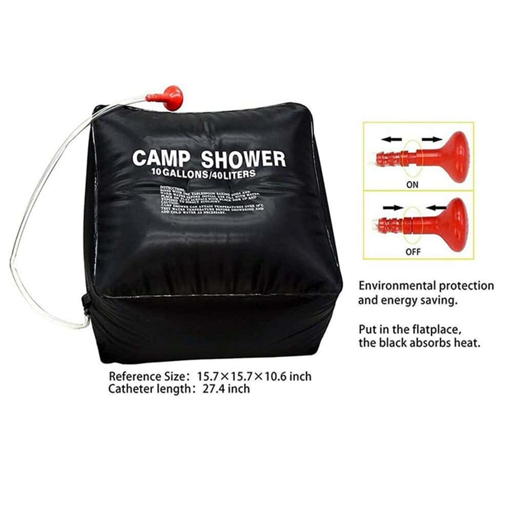 20/40L Camping Shower Bag - Blue Force Sports