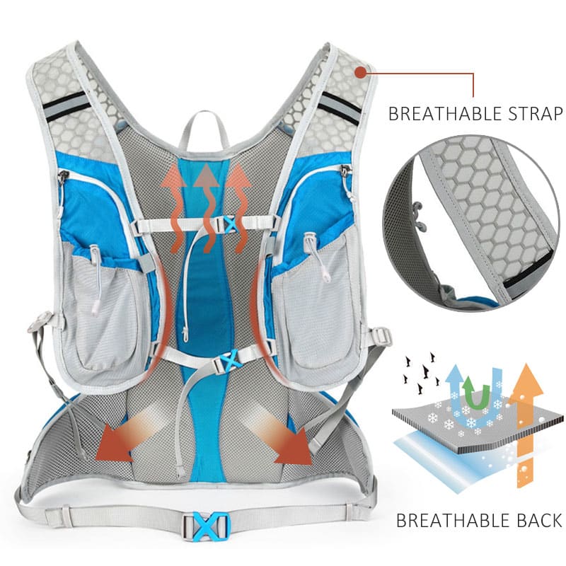 Waterproof Outdoor Running Backpacks - Blue Force Sports