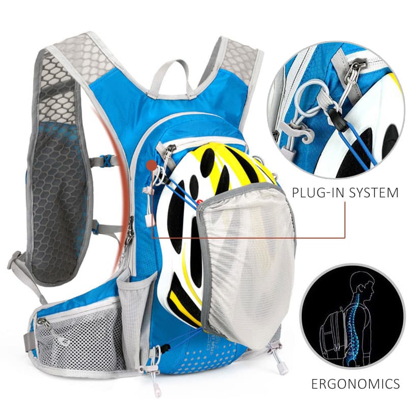 Waterproof Outdoor Running Backpacks - Blue Force Sports