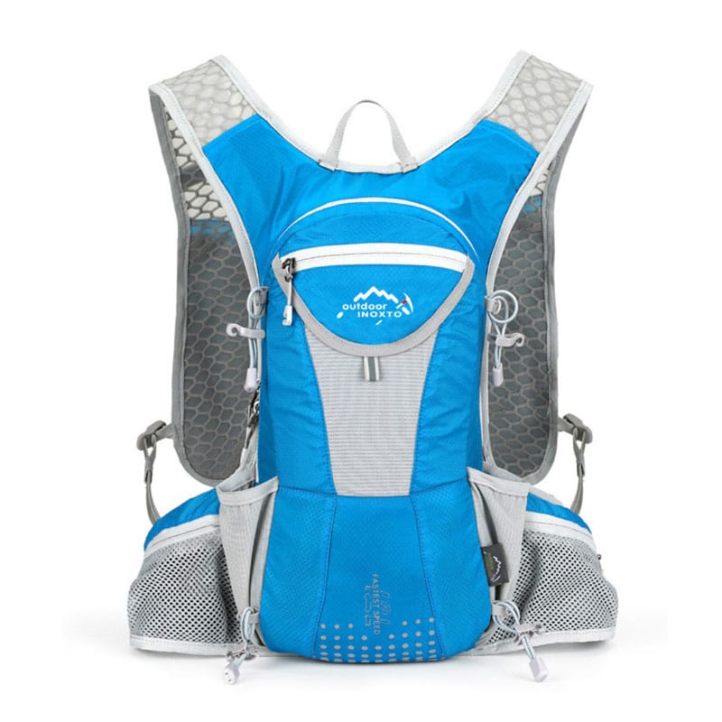 Blue Waterproof Backpack Waterproof Outdoor Running Backpacks – Blue Force Sports
