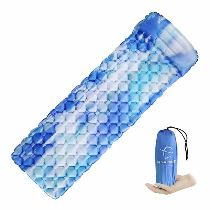 Camouflage Camping Air Mattress - Blue Force Sports