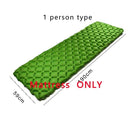 Soft Thick Inflatable Sleeping Mat - Blue Force Sports