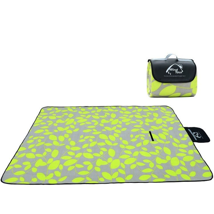 Convenient Portable Folding Waterproof Cotton Camping Mat - Blue Force Sports