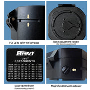 Lightweight Shockproof, Waterproof Compass - Blue Force Sports