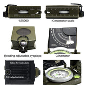 Mulitifunction  Survival Compass - Blue Force Sports