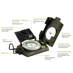 Mulitifunction  Survival Compass - Blue Force Sports