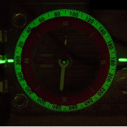 Durable Waterproof Anti-Shock Luminous Compass with Mirror - Blue Force Sports