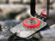 Durable Waterproof Anti-Shock Luminous Compass with Mirror - Blue Force Sports