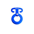 Useful Convenient Durable Aluminum Rope Hangers Set - Blue Force Sports