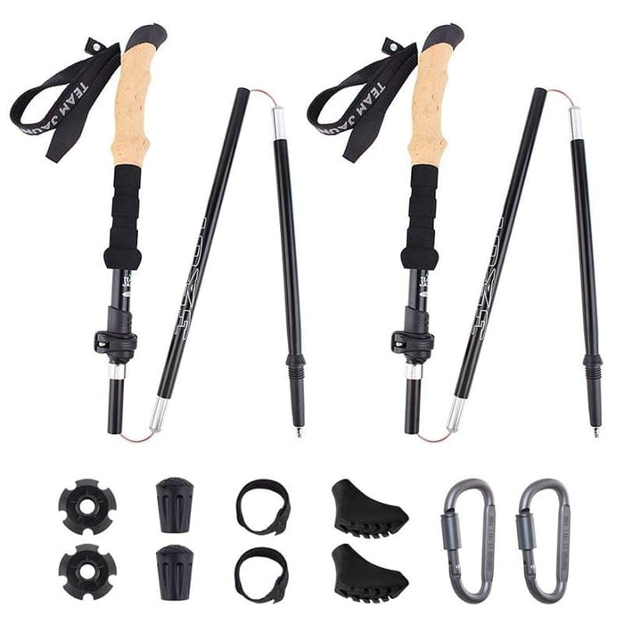 Walking Ultralight Foldable Sticks - Blue Force Sports