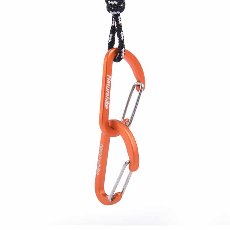 Aluminum Camping Carabiners Set - Blue Force Sports