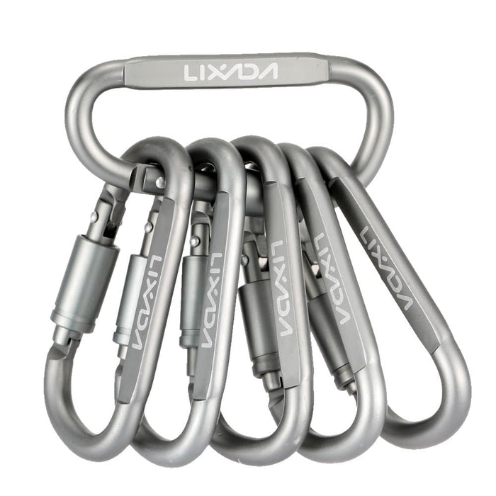 Camping Aluminum Key Chain Carabiners - Blue Force Sports