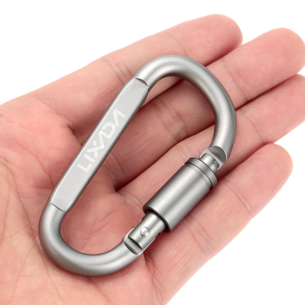 Camping Aluminum Key Chain Carabiners - Blue Force Sports