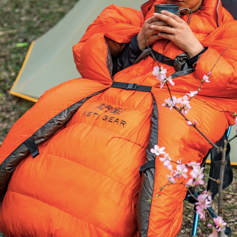 Outdoor Nylon Sleeping Hammock - Blue Force Sports