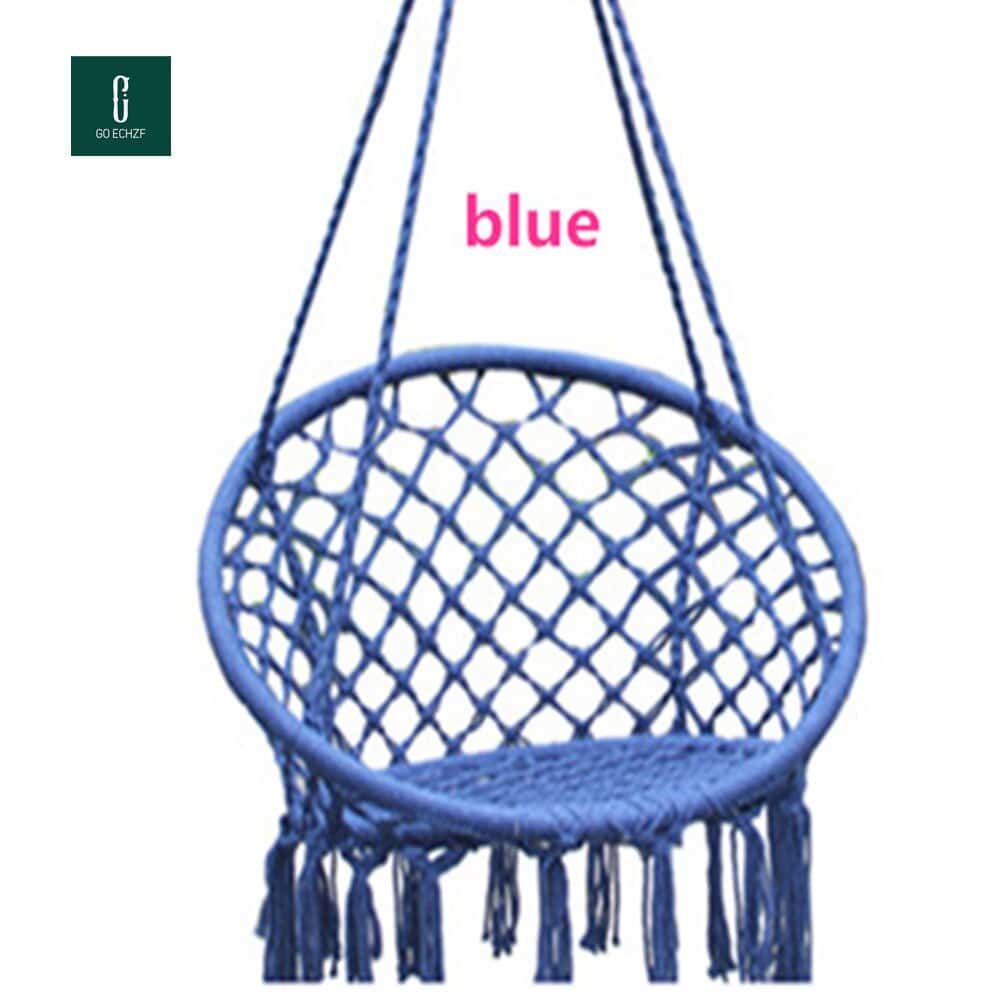Nordic Hanging Chair for Garden - Blue Force Sports