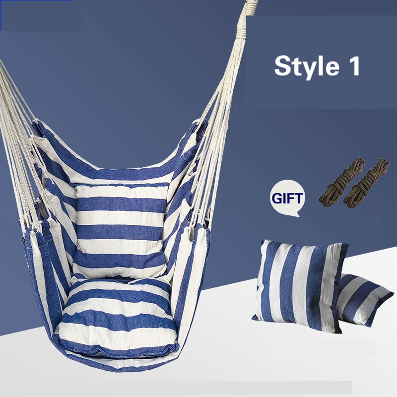 Cute Swinning Chair for Garden - Blue Force Sports