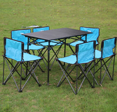 Outdoor Folding Portable Table for Camping - Blue Force Sports