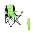 Green Tones Camping Chair with Cooler Bag - Blue Force Sports
