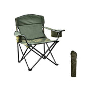 Green Tones Camping Chair with Cooler Bag - Blue Force Sports