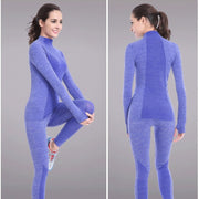 Women's Elastic Thermal Underwear - Blue Force Sports