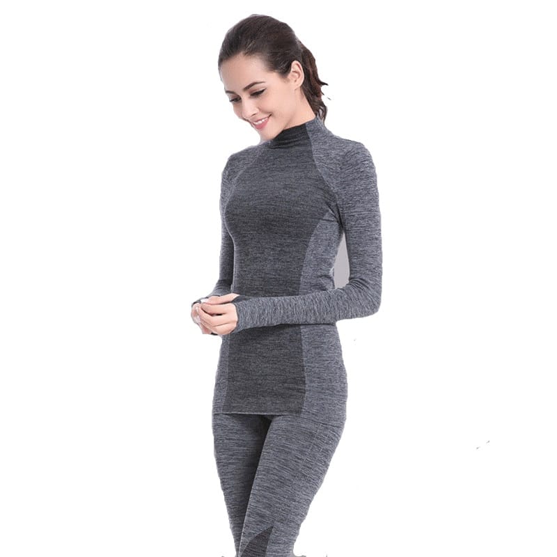 Women's Elastic Thermal Underwear - Blue Force Sports