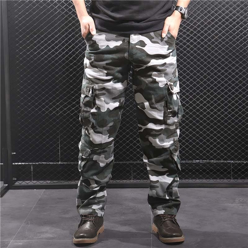 Camouflage Men's Cargo Pants - Blue Force Sports