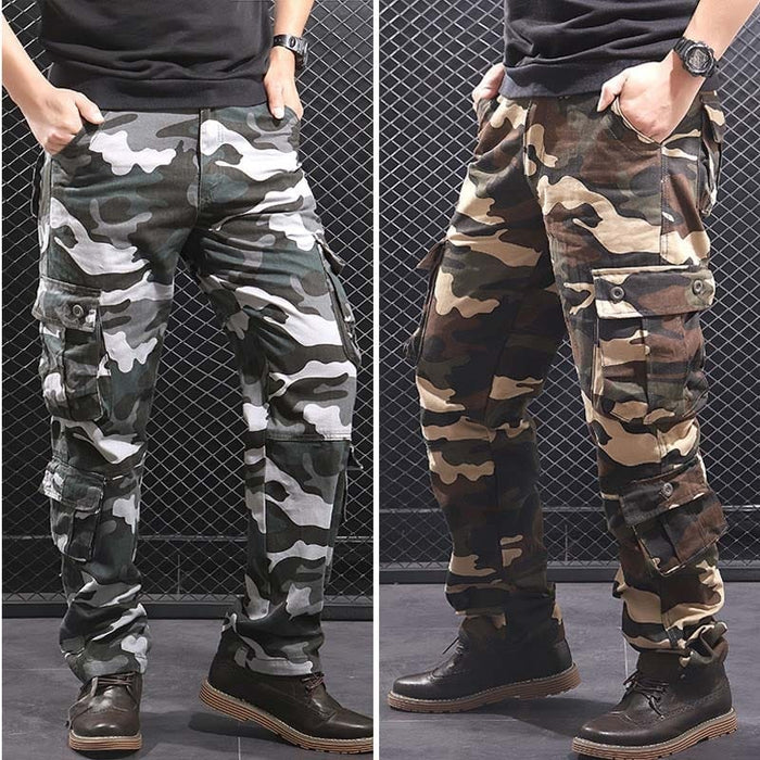 Camouflage Men's Cargo Pants - Blue Force Sports