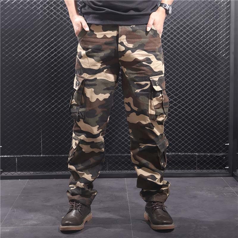 Camouflage Men's Cargo Pants - Blue Force Sports